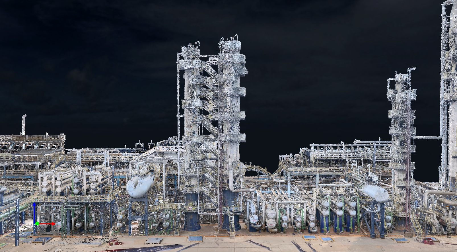 三维激光扫描对工厂设备扫描的优势