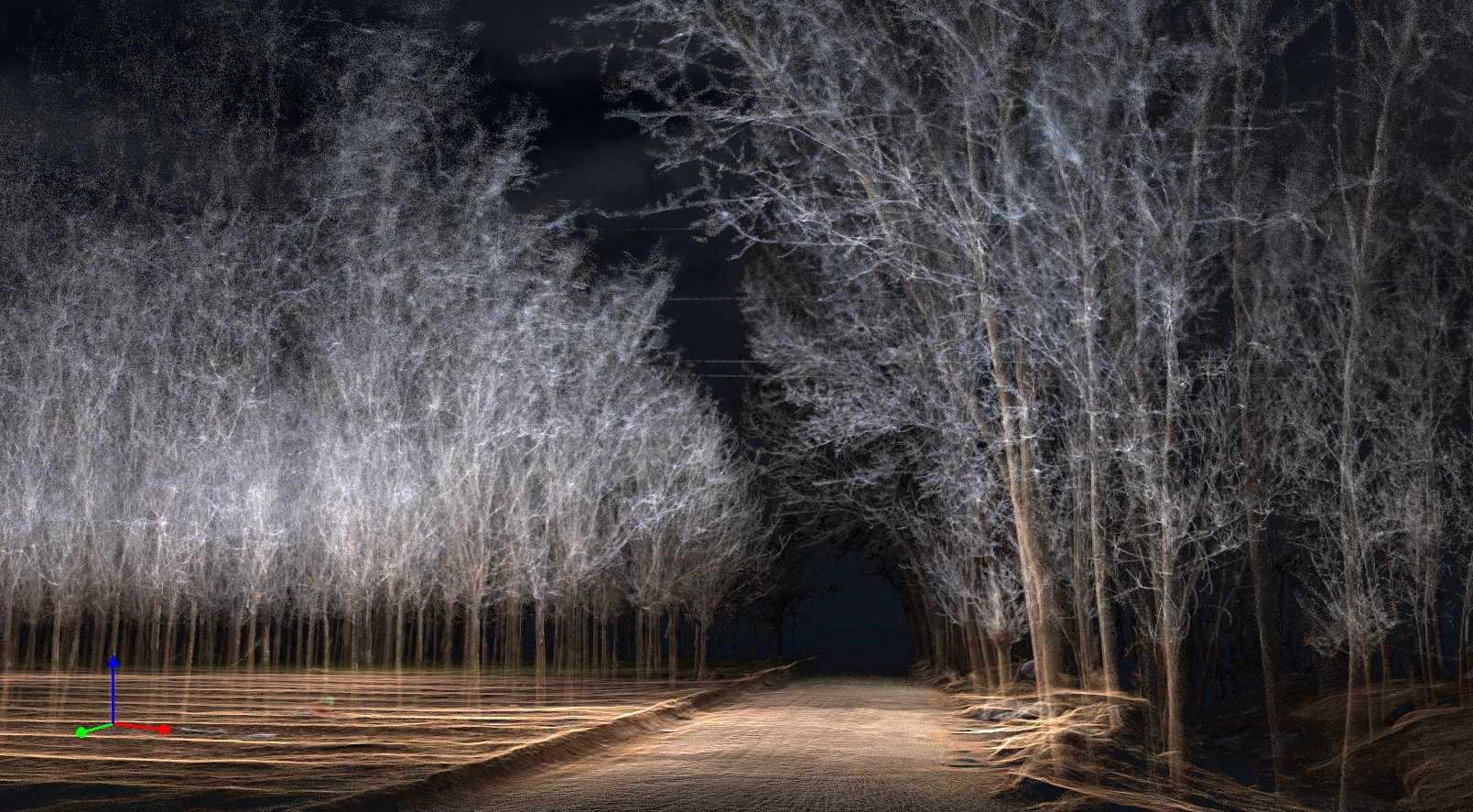 三维激光扫描技术对林木的扫描测量有哪些优势