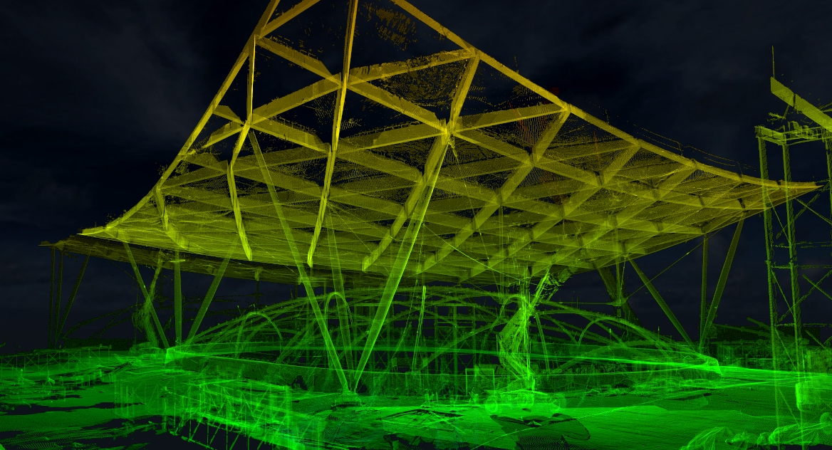 三维激光扫描助力钢结构施工精准度