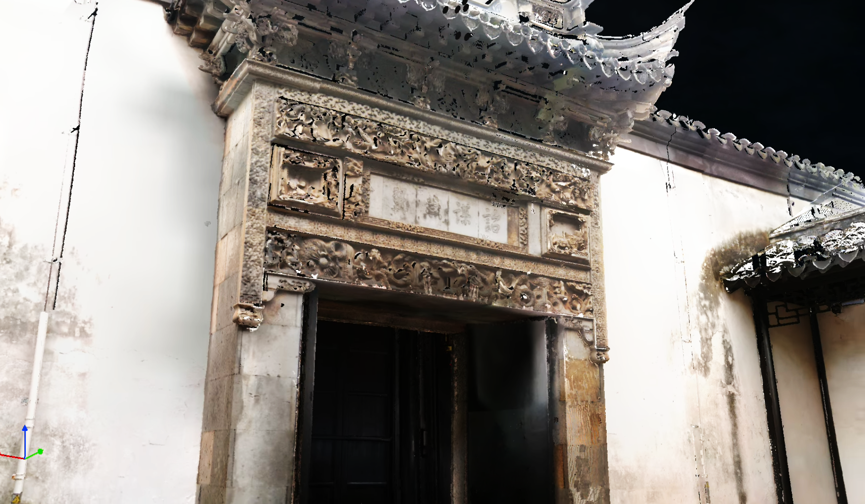 三维扫描建模为古建筑生成“数字档案”