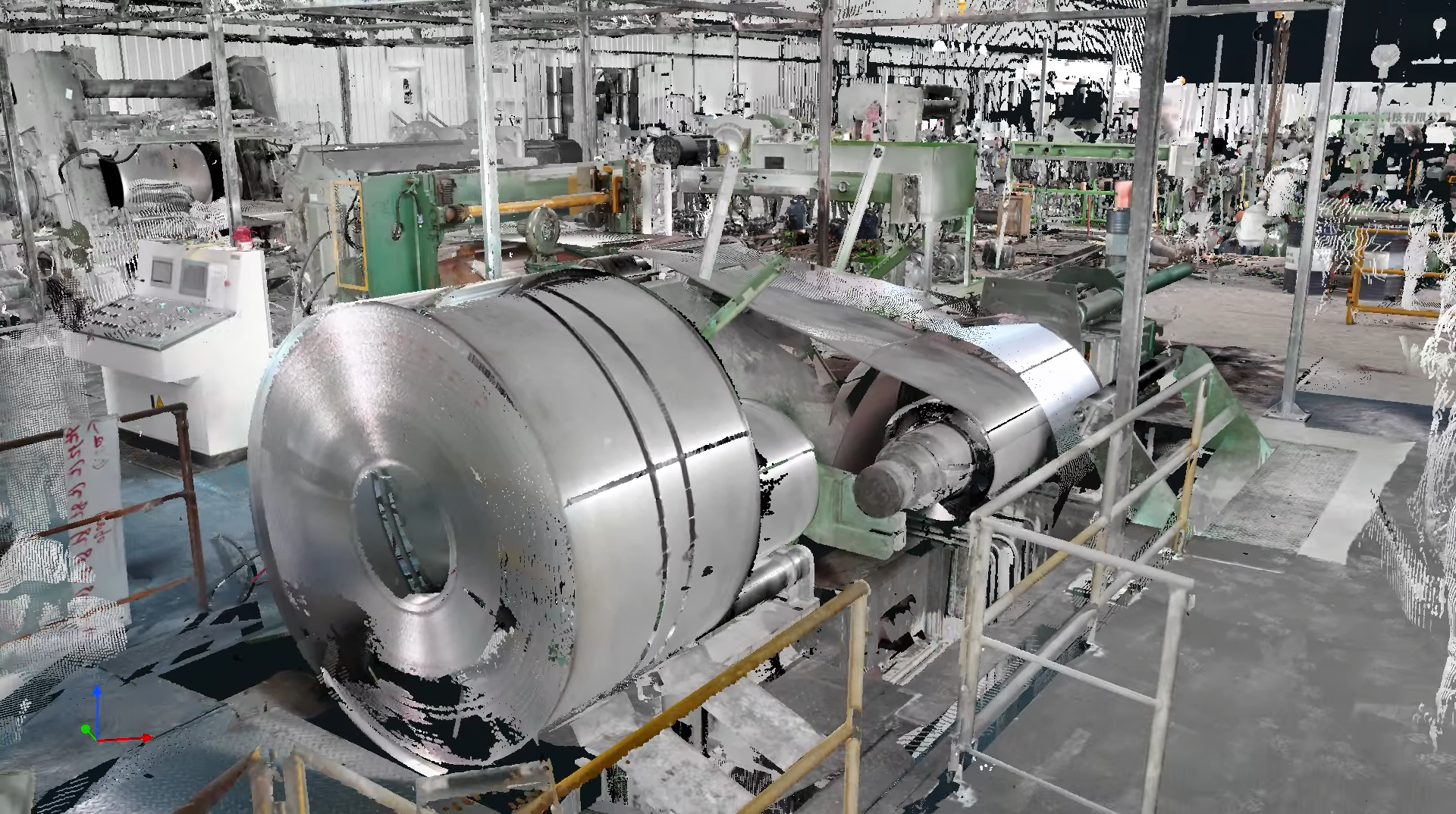 大型熔炼设备三维扫描技术应用