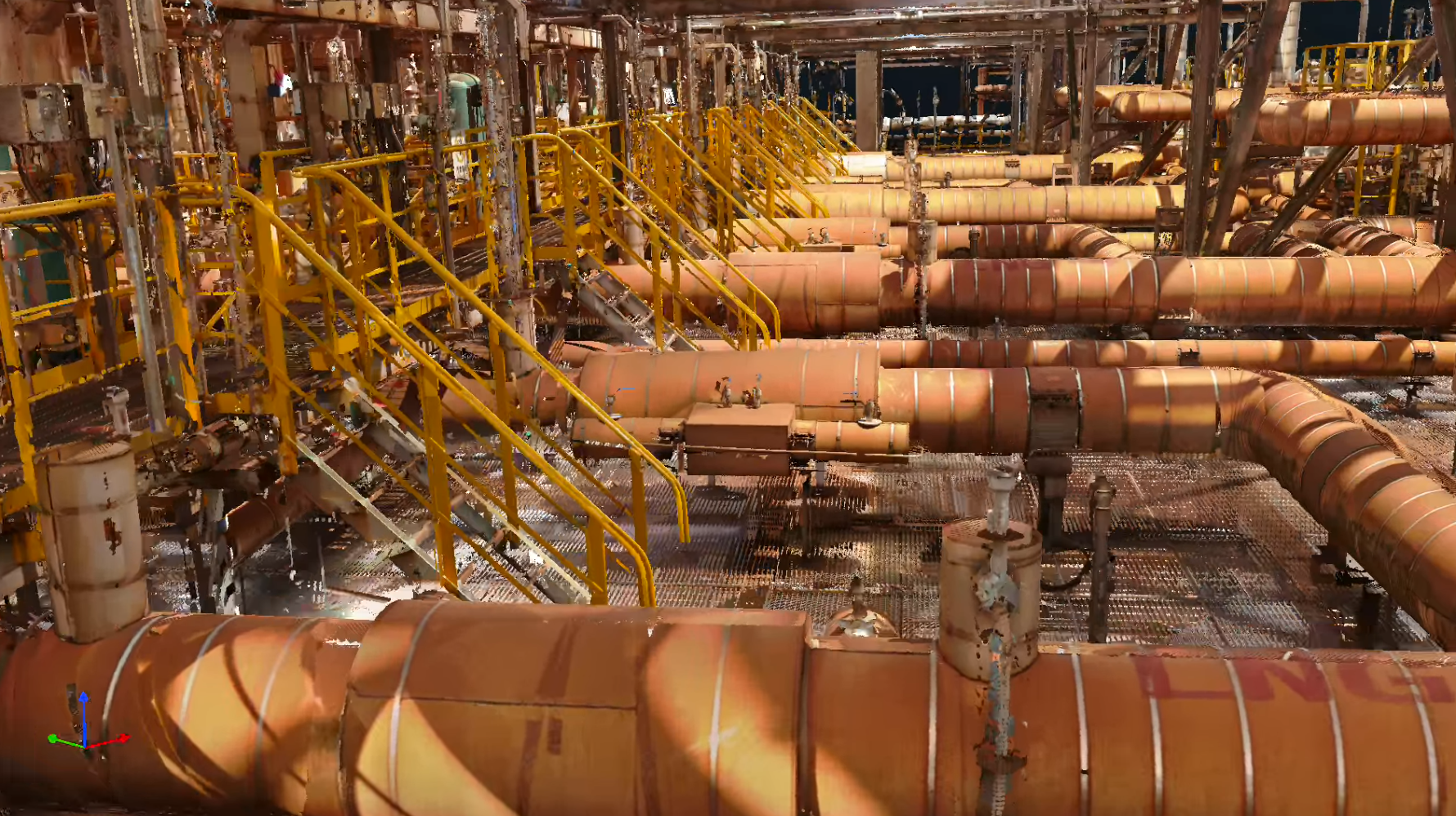 复杂管道三维扫描的技术应用