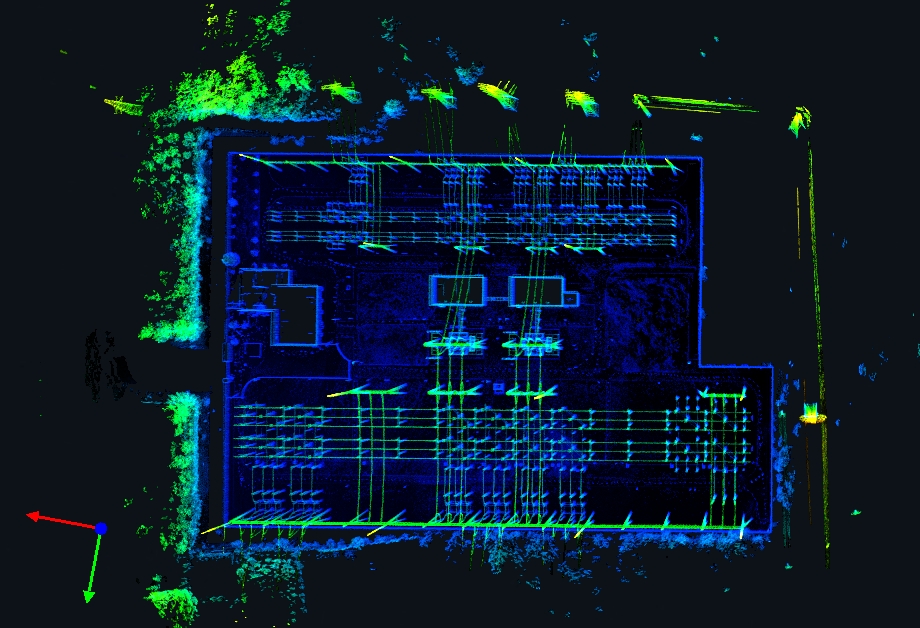 变电站线路设备三维激光扫描建模