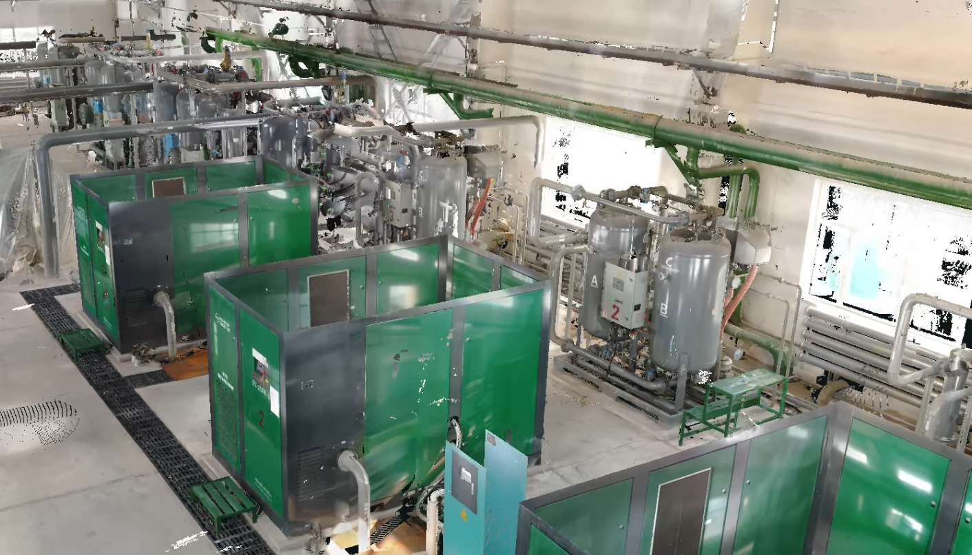 空压站三维扫描建模技术的应用