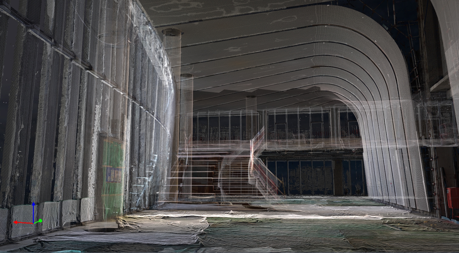 室内三维激光扫描测量