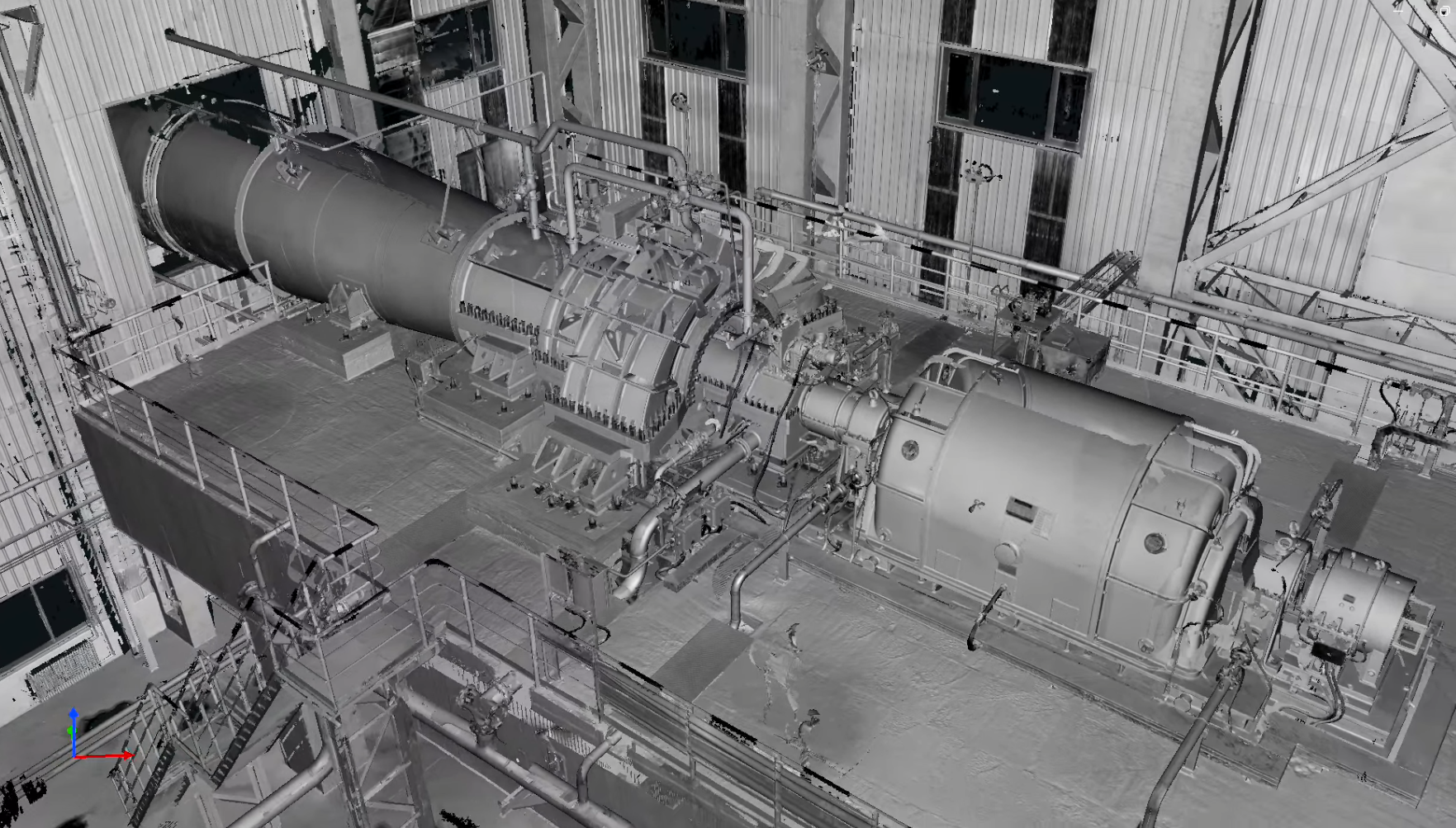 发电站大型设备三维扫描建模技术的应用