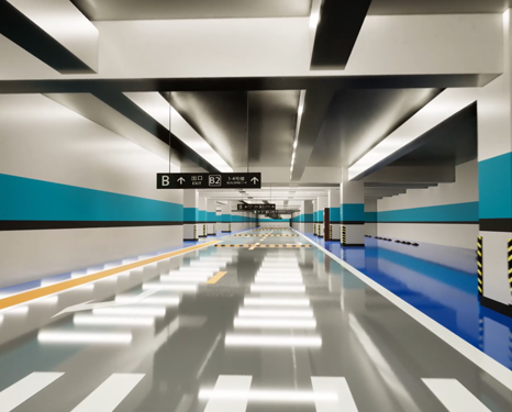 地下停车场三维扫描建模的技术应用