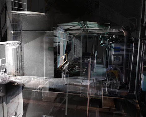 钢铁厂转运站三维扫描的技术应用