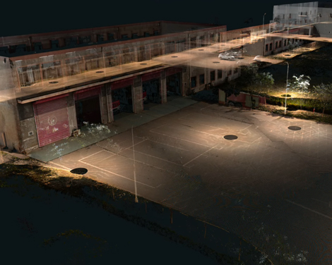 消防站三维扫描建模的技术应用