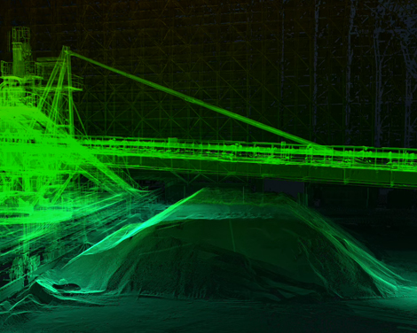 仓库仓储三维扫描建模的技术应用