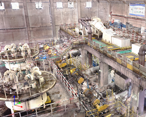 大型工厂三维激光扫描后带来提升