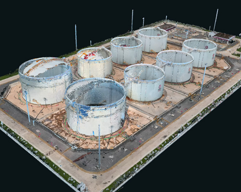 燃气厂站管网三维扫描建模的技术应用