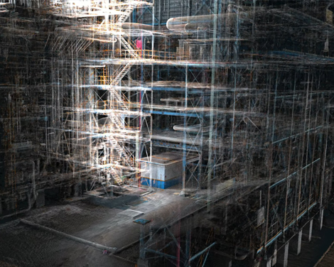 炼化工厂三维扫描建模的技术应用